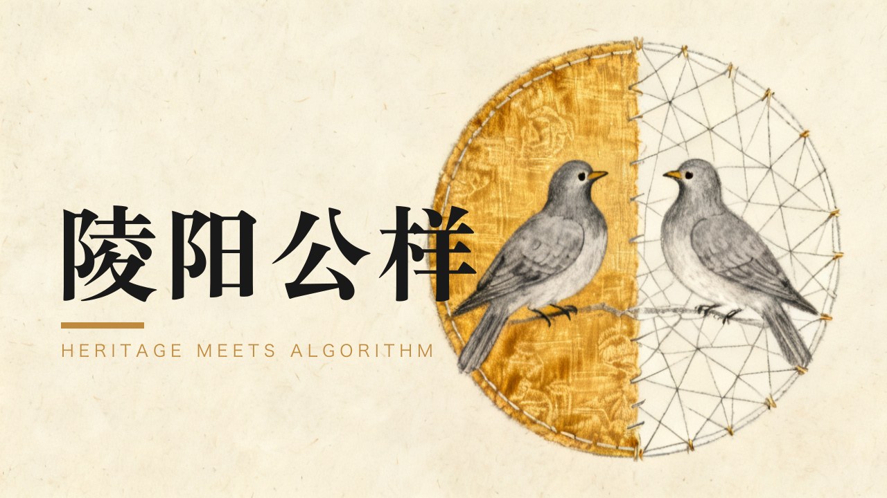 陵阳公样智能辅助设计研究